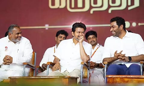 புஸ்சி ஆனந்த், ஆதவ் அர்ஜுனா மீது போலீசார் வழக்குப்பதிவு