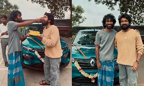 உதவி இயக்குநருக்கு கார் பரிசளித்த நடிகர் பிரதீப் ரங்கநாதன்