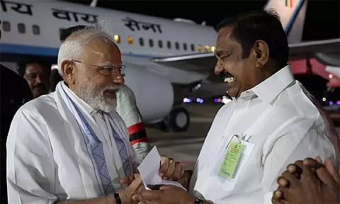 பிரதமர் மோடியை நாளை சந்திக்கிறார் எடப்பாடி பழனிசாமி