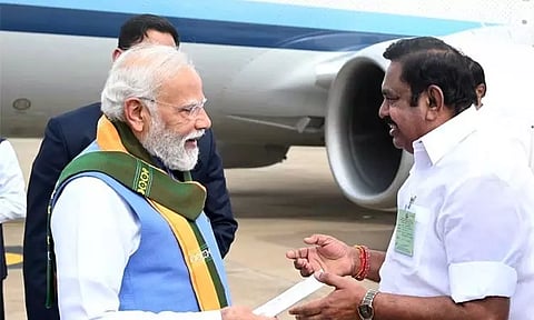 பிரதமர் மோடியிடம் எடப்பாடி பழனிசாமி வைத்த கோரிக்கை என்ன..? வெளியான பரபரப்பு தகவல்