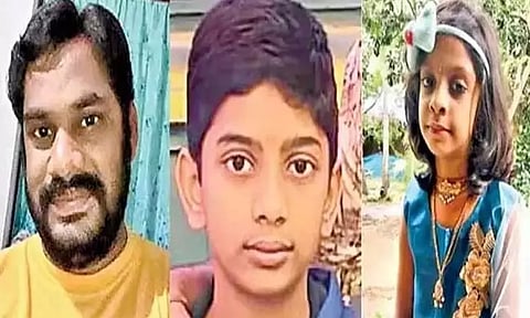 2 பிள்ளைகளையும் ஆற்றில் வீசி கொன்று தந்தை தற்கொலை - அதிர்ச்சி சம்பவம்