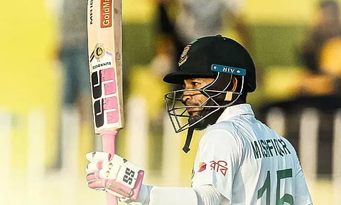 தனது 100வது டெஸ்டில் சதமடித்த வங்காளதேச வீரர்