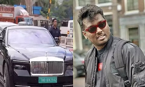 ரோல்ஸ் ராய்ஸ் "ஸ்பெக்டர்" கார் வாங்கிய முதல் இந்திய இயக்குநர் அட்லி: எத்தனை கோடி தெரியுமா?