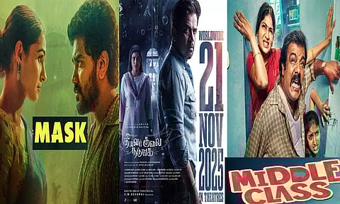 நாளை திரையரங்குகளில் வெளியாகும் 6 திரைப்படங்கள் (21-11-2025)