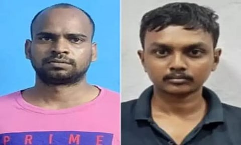 பல்வேறு மாவட்டங்களில் கைவரிசை: முகமூடி கொள்ளையர்கள் 2 பேர் கைது- கார், பணம் பறிமுதல்