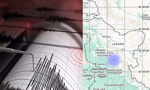 இமாச்சல பிரதேசத்தில் லேசான நிலநடுக்கம் - ரிக்டர் அளவில் 2.4 ஆக பதிவு