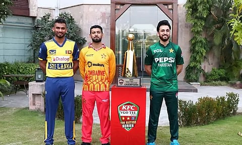 முத்தரப்பு டி20 தொடர்: பாகிஸ்தானுக்கு 129 ரன்கள் இலக்கு நிர்ணயித்த இலங்கை