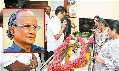 கவிஞர் ஈரோடு தமிழன்பன் உடலுக்கு காவல்துறை மரியாதையுடன் இறுதி அஞ்சலி: மு.க.ஸ்டாலின் அறிவிப்பு