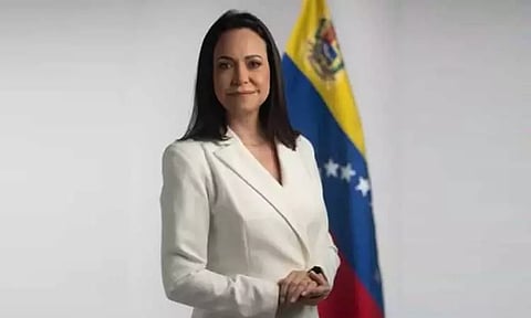 பயங்கரவாத ஆதரவு குற்றச்சாட்டு: வெனிசுலா எதிர்க்கட்சி தலைவர் நோபல் பரிசு பெறுவதில் சிக்கல்