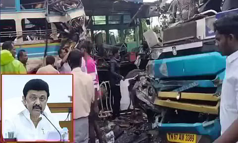 தென்காசி அருகே பேருந்து விபத்தில் 6 பேர் உயிரிழப்பு: முதல்-அமைச்சர் மு.க.ஸ்டாலின் இரங்கல்