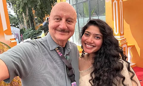 நடிகை சாய் பல்லவியை பாராட்டிய அனுபம் கெர்