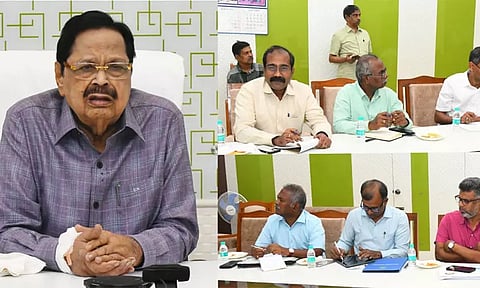 வடகிழக்கு பருவமழை: முன்னெச்சரிக்கை நடவடிக்கைகள் குறித்து அமைச்சர் துரைமுருகன் ஆலோசனை