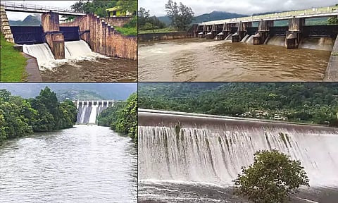 தொடர் மழையால் தென்காசி மாவட்டத்தில் நிரம்பி வழியும் அணைகள்