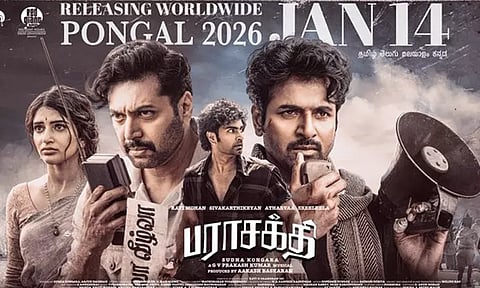 50 days more ...'Parasakthi' team releases new poster