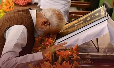 இந்திய அரசியலமைப்பு தினம்: ஒவ்வொரு இந்தியருக்கும் பெருமை மிக்க நாள் - பிரதமர் மோடி