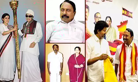 அதிமுக முதல் தவெக வரை... செங்கோட்டையனின் அரசியல் பயணம்