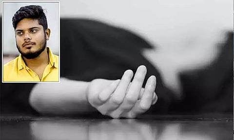 கடன் தொல்லையால் விபரீதம்: நண்பருடன் செல்போனில் பேசியபடியே ரெயில் முன் பாய்ந்து வாலிபர் தற்கொலை