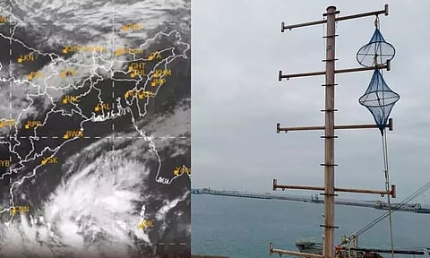 துறைமுகங்களில் ஏற்றப்படும் புயல் எச்சரிக்கை கூண்டுக்கான முழு விளக்கம்...!