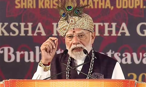 ‘புதிய இந்தியா மக்களை காக்க தயங்காது, யாருக்கும் தலைவணங்காது’ - பிரதமர் மோடி