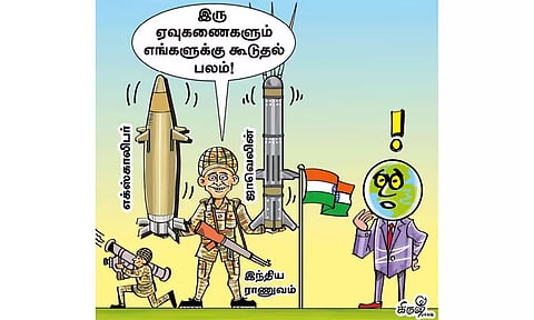 இந்த ஏவுகணைகள் இந்திய ராணுவத்தின் வஜ்ராயுதம்