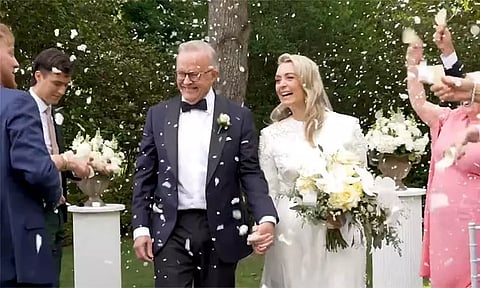 62வது வயதில் காதலியை திருமணம் செய்த ஆஸி. பிரதமர்