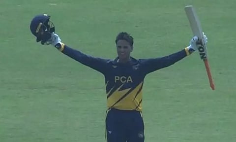 முஷ்டாக் அலி டி20: 32 பந்தில் சதமடித்த அபிஷேக் ஷர்மா..பஞ்சாப் அணி 310 ரன்கள் குவிப்பு