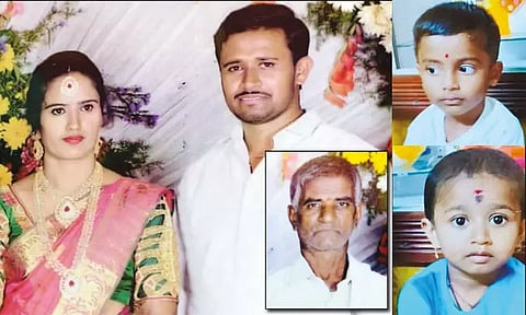 கோவிலுக்கு சென்றபோது பரிதாபம்.. கார்கள் நேருக்கு-நேர் மோதி ஒரே குடும்பத்தினர் 5 பேர் பலி