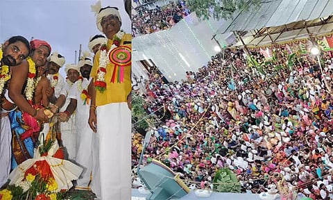 கம்பம் காசி விஸ்வநாத சுவாமி கோவில் கும்பாபிஷேகம்: பல்லாயிரக்கணக்கான பக்தர்கள் தரிசனம்