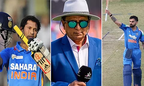 விராட் கோலியா - சச்சினா..? உலகின் சிறந்த பேட்ஸ்மேன் யார்? கவாஸ்கர் பதில்