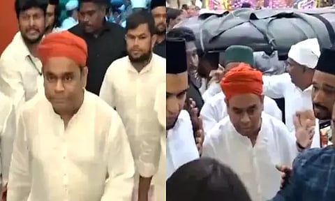 நாகூர் தர்கா கந்தூரி விழாவுக்கு ஆட்டோவில் வந்த ஏ.ஆர்.ரகுமான்