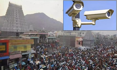 திருவண்ணாமலை கார்த்திகை தீபத்திருவிழா: கிரிவலப்பாதையில் 1,060 கண்காணிப்பு கேமராக்கள்