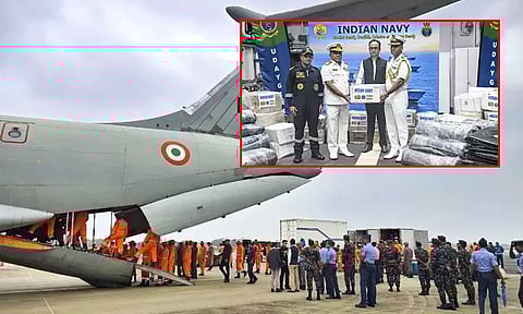 ஆபரேசன் சாகர்பந்து... பாகிஸ்தான் உள்பட 12 நாடுகளை சேர்ந்தவர்கள் இலங்கையில் மீட்பு