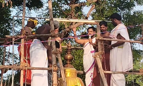 முதுகுளத்தூரில் சிவன் கோவில் கும்பாபிஷேக விழா