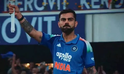 உள்ளூர் கிரிக்கெட்டில் விளையாடும் விராட் கோலி