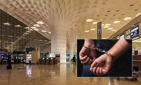 மும்பை விமான நிலையத்தில் ரூ.94 லட்சம் மதிப்பிலான உயர்ரக கஞ்சா பறிமுதல் - வாலிபர் கைது