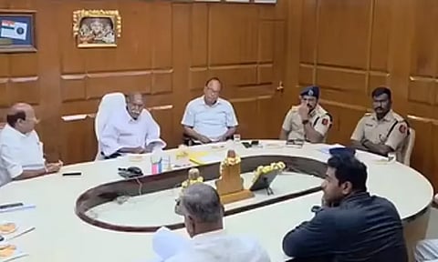 புதுச்சேரி முதல்வருடன் தவெக பொதுச்செயலாளர் புஸ்ஸி ஆனந்த் மீண்டும் சந்திப்பு