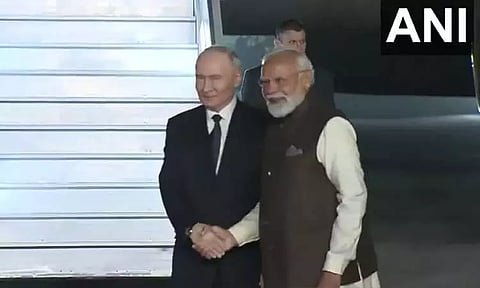 2 நாள் அரசு முறைப்பயணமாக இந்தியா வந்தடைந்தார் ரஷிய அதிபர் புதின்