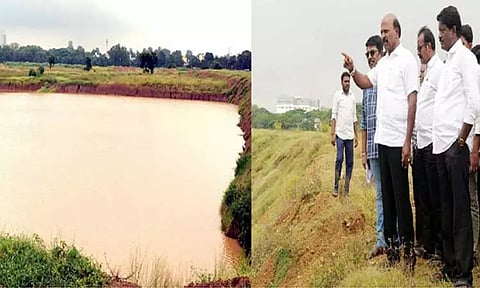 கிண்டி ரேஸ் கோர்ஸ் வளாகத்தில் புதிதாக அமைக்கப்பட்டுள்ள 4 குளங்கள் - அமைச்சர் மா.சுப்பிரமணியன் ஆய்வு