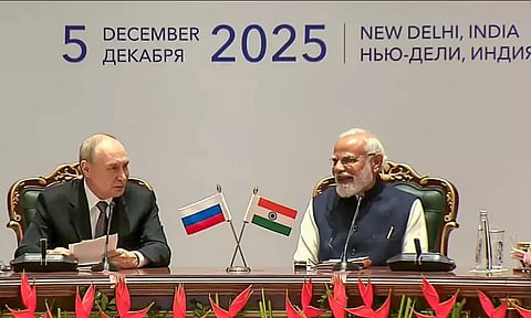 பிரதமர் மோடி தலைமையில் இந்தியா வேகமாக முன்னேறி வருகிறது - ரஷிய அதிபர் புதின்