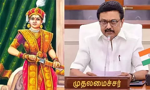 மதுரையில் புதிய மேம்பாலத்திற்கு வீரமங்கை வேலுநாச்சியார் பெயர் சூட்டப்படும்: மு.க.ஸ்டாலின் அறிவிப்பு
