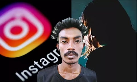 இன்ஸ்டாகிராமில் போலி ஐ.டி.களை உருவாக்கி 2 சிறுமிகளை பலாத்காரம் செய்த வாலிபர்