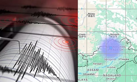 அருணாச்சல பிரதேசத்தில் நிலநடுக்கம்: ரிக்டர் அளவில் 3.3 ஆக பதிவு