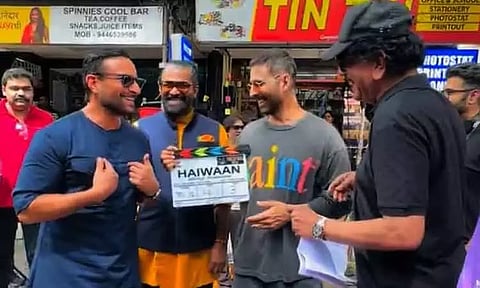 சயிப் அலிகான், அக்சய் குமார் இணைந்து நடிக்கும் ’ஹைவான்’ படப்பிடிப்பு நிறைவு