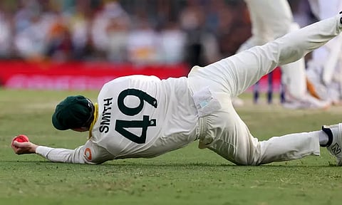 டெஸ்ட் கிரிக்கெட்: டிராவிட்டின் வாழ்நாள் சாதனையை சமன் செய்த ஸ்டீவ் ஸ்மித்