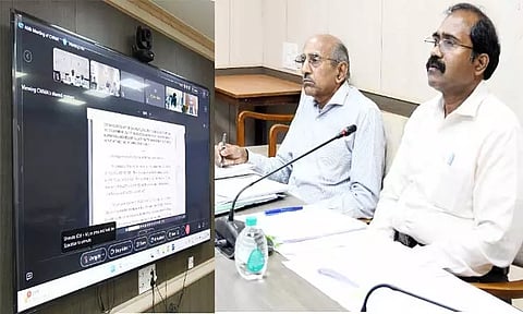 46-வது காவிரி நீர் மேலாண்மை ஆணைய கூட்டம் - டெல்லியில் நடைபெற்றது