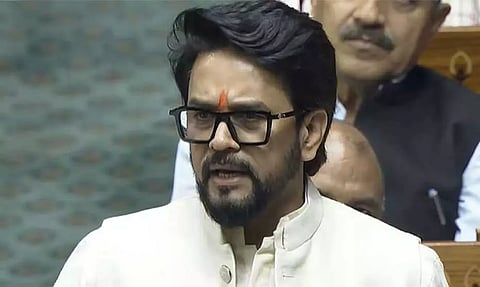 ‘வந்தே மாதரம் குறித்து விவாதிக்க காங்கிரஸ் அஞ்சுகிறது’ - மத்திய மந்திரி அனுராக் தாக்கூர்