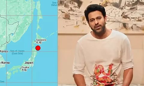 “Prabhas is safe”: Maruthi after Japan quake scare