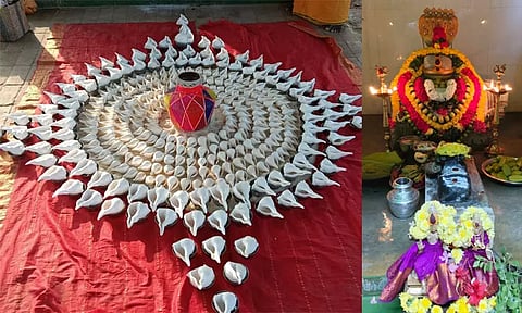 ஜேடர்பாளையம் ஆனந்த ஈஸ்வரர் ஆலயத்தில் 108 சங்காபிஷேகம்