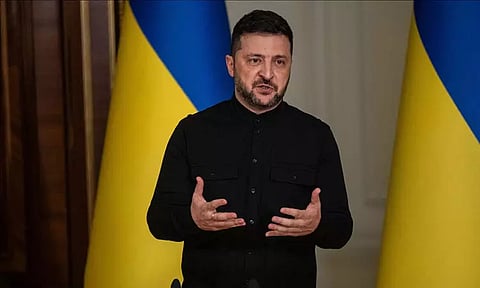 பாதுகாப்பு உறுதி செய்யப்பட்டால் தேர்தலை நடத்த தயார்: ஜெலன்ஸ்கி பேச்சு