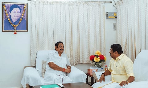 எடப்பாடி பழனிசாமியுடன் நயினார் நாகேந்திரன் சந்திப்பு